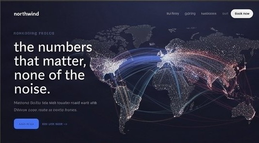 northwind — sample interface mock-up